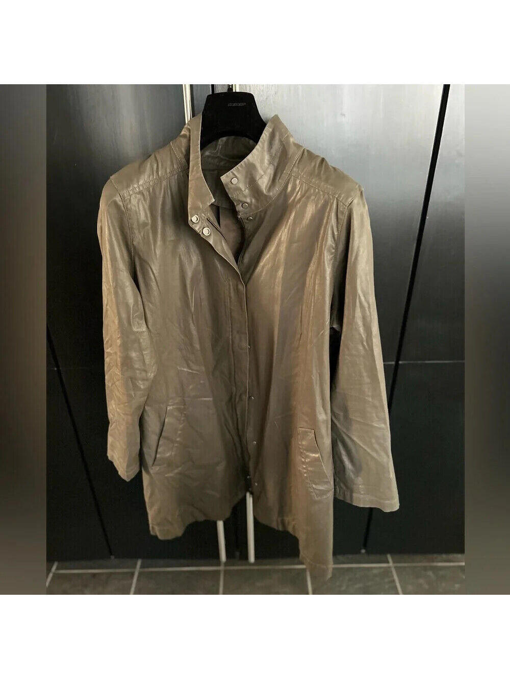 Eileen Fischer raincoat XL